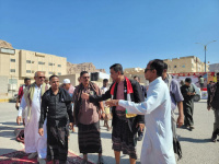 التميمي يتفقد الاستعدادات النهائية بساحة مليونية التعبئة في سيئون