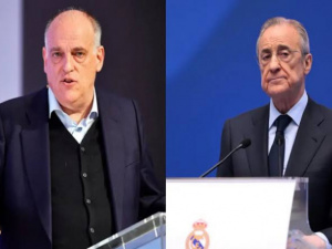 ريال مدريد يطالب بإقالة رئيس رابطة الدوري الإسباني 