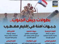 بطولات جيش الجنوب.. جبهات آمنة في إقليم مضطرب (إنفوجراف)