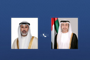 عبدالله بن زايد يبحث مع وزير خارجية الكويت تطورات المنطقة