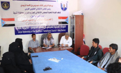 انتقالي شبوة ينظم ندوة توعوية حول الحرب وتداعياتها على الجنوب