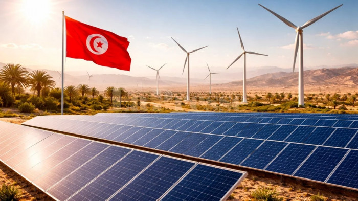 تونس تستهدف رفع حصة الطاقة المتجددة إلى 16% في 2027