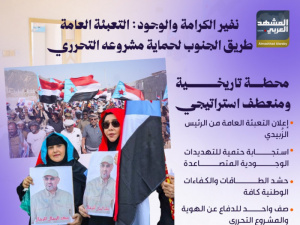 نفير الكرامة والوجود: التعبئة العامة طريق الجنوب لحماية مشروعه التحرري (إنفوجراف)