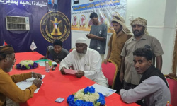 انتقالي السوم يواصل تسجيل المواطنين والشباب في التعبئة الشعبية العامة للدفاع عن الجنوب