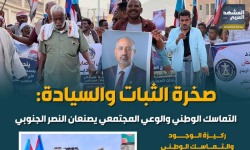 صخرة الثبات والسيادة: التماسك الوطني والوعي المجتمعي يصنعان النصر الجنوبي (إنفوجراف)