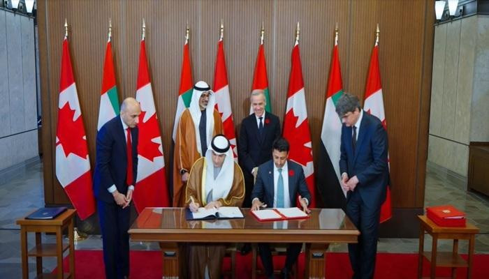 الإمارات وكندا توقعان اتفاقية شراكة اقتصادية شاملة الإمارات وكندا توقعان اتفاقية شراكة اقتصادية شاملة