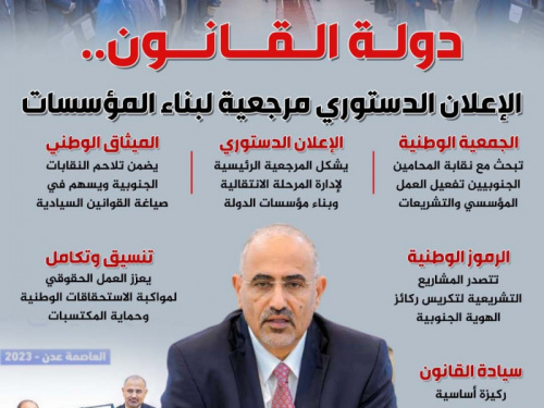 دولة القانون.. الإعلان الدستوري مرجعية لبناء المؤسسات (إنفوجراف)